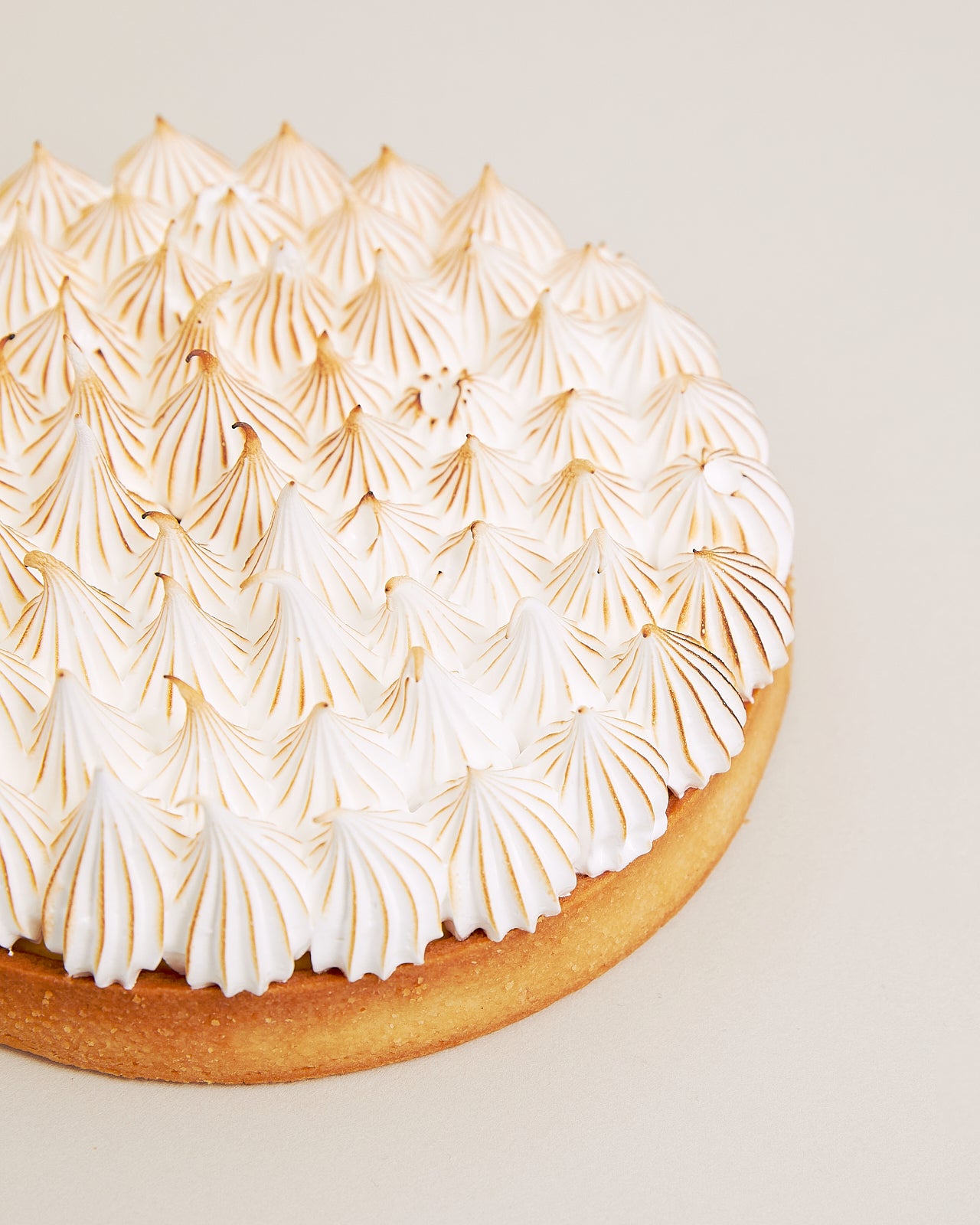 Tarta de limón y merengue