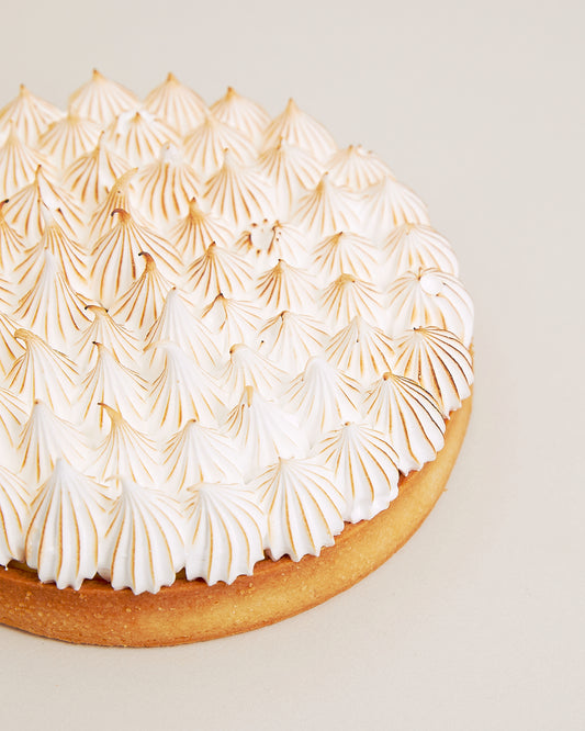 Tarta de limón y merengue