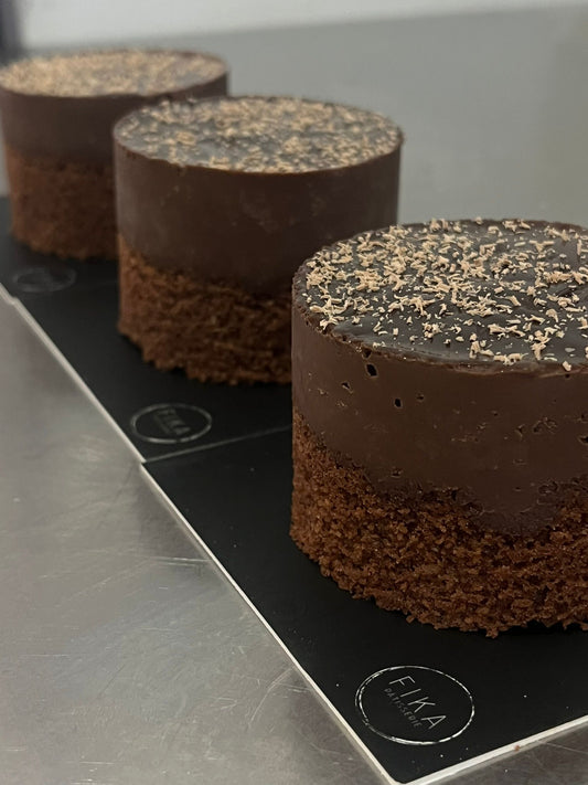 Chocolate y almendras individual