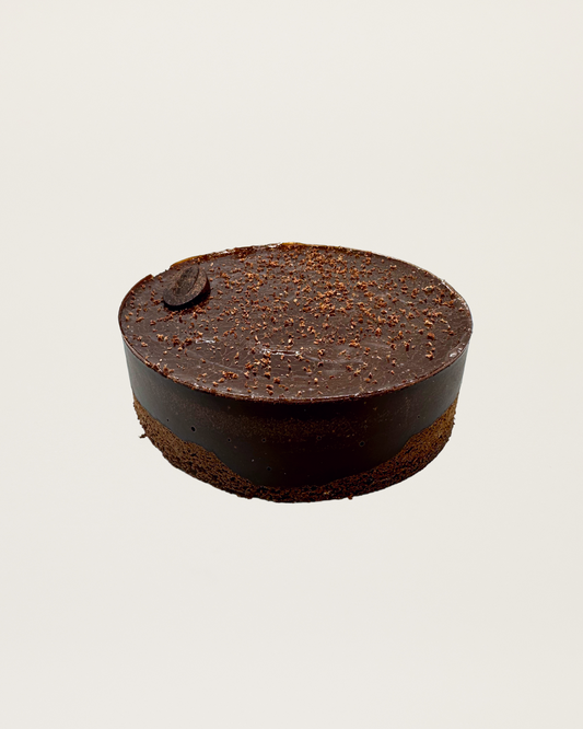 Tarta Chocolate 70% y almendras