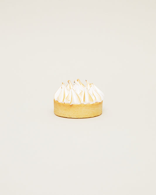 Tartaleta de limón, menta y merengue Individual