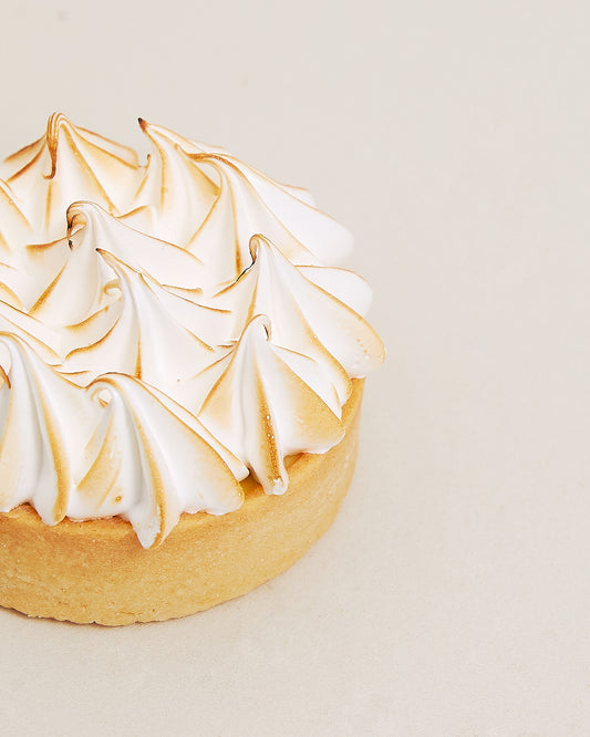 Tartaleta de limón, menta y merengue Individual